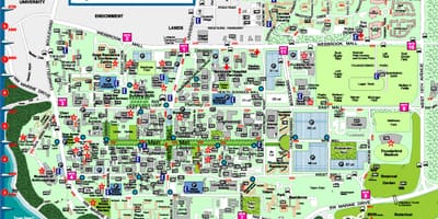 地图不列颠哥伦比亚大学